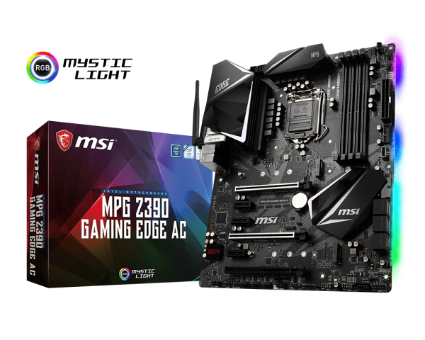 Mainboard MSI MPG Z390 GAMING EDGE AC Socket LGA 1151v2 Supports Intel&#174; Core™ 9th / 8th _919KT